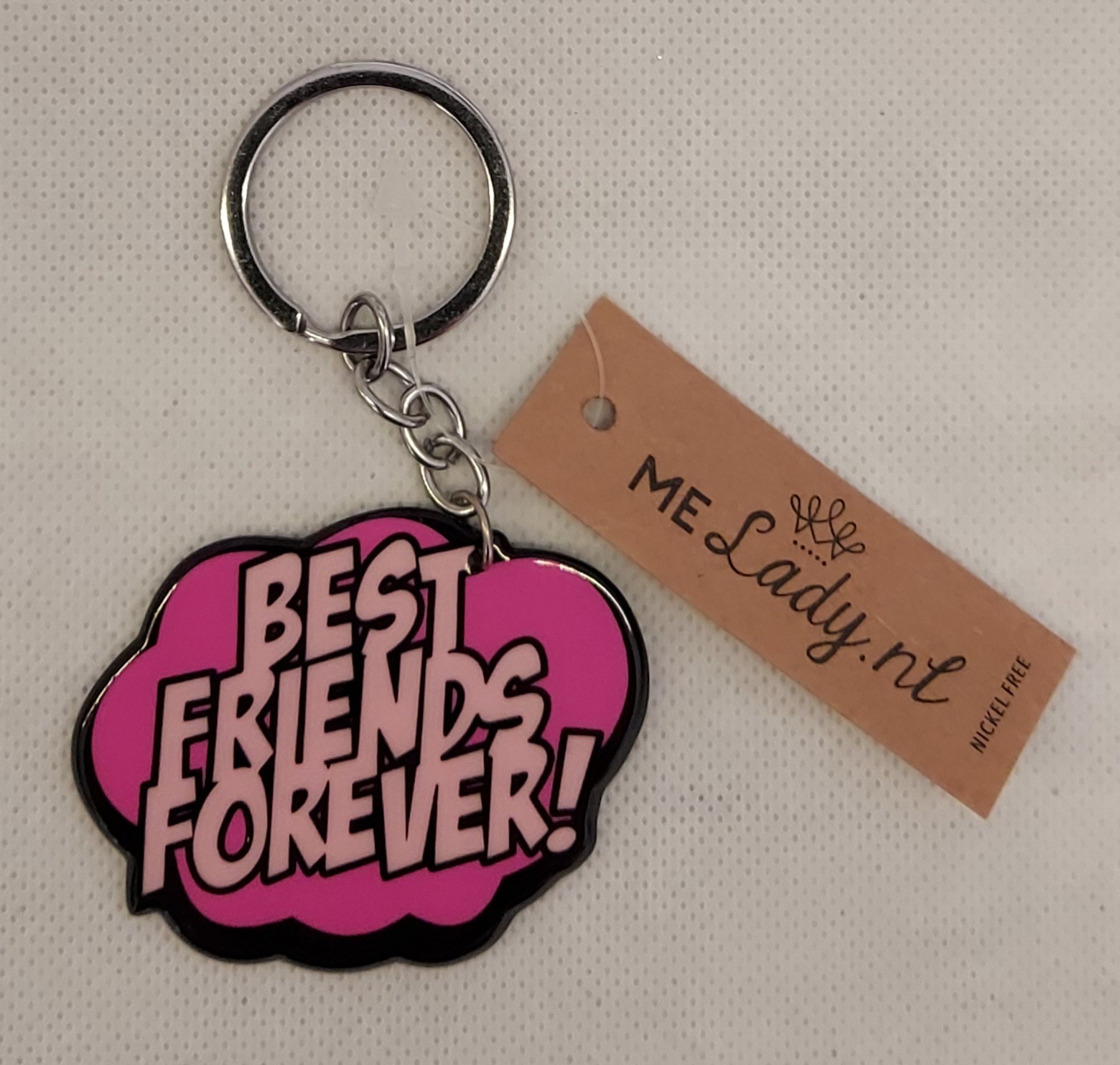 is meer dan Buitenboordmotor hartstochtelijk Sleutelhanger Best Friends Forever - Sleutelhanger kids - jipswinkeltje