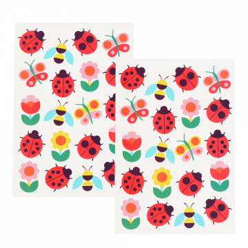302452 ladybird temporary tattoos