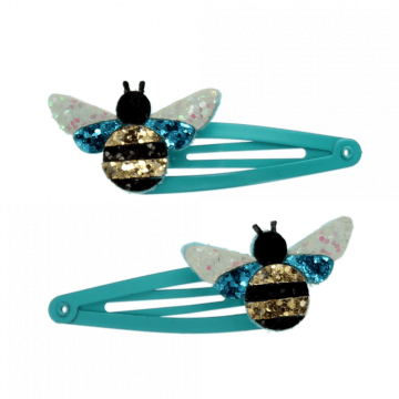 303052 bumblebee hair clips set 2