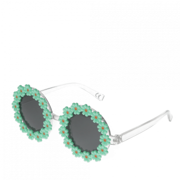 303372 funglasses green daisy