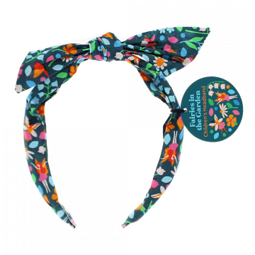 303931 fabric headband fairies in garden