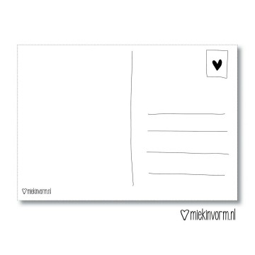 Achterzijde ansichtkaart 18