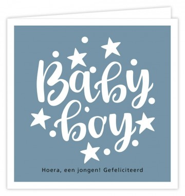 Baby boy blauw