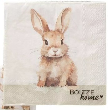 Boltze servet konijn