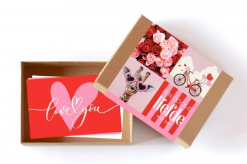 Doosje glimlach liefde