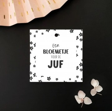 Een bloemetje voor de juf