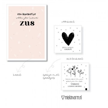 Een bloemetje voor jou lieve zus