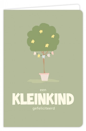 Een kleinkind gefeliciteerd