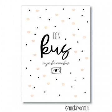 Een kus in je brievenbus