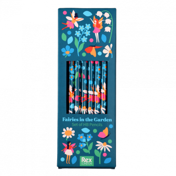 Feeen in de tuin potloden setof6