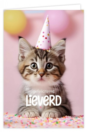 Gefeliciteerd lieverd