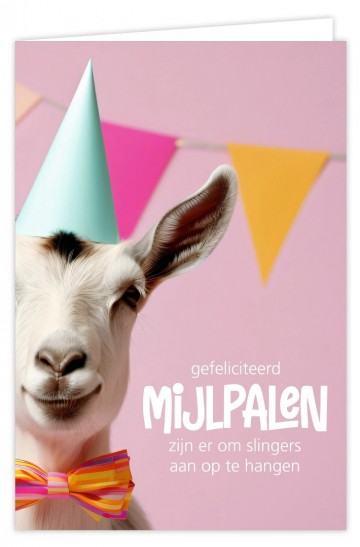 Gefeliciteerd mijlpalen