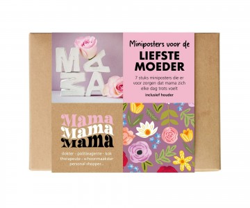 Give x miniposters voor de allerliefste moeder