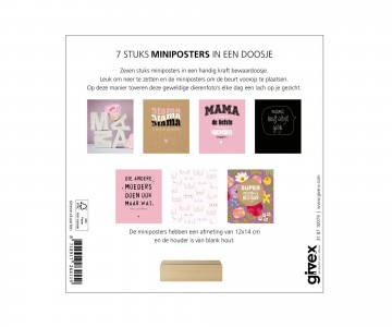Give x miniposters voor de allerliefste moeder3webp
