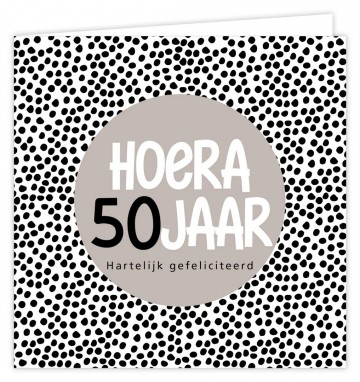 Hoera 50 jaar