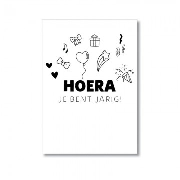 Hoera je bent jarig