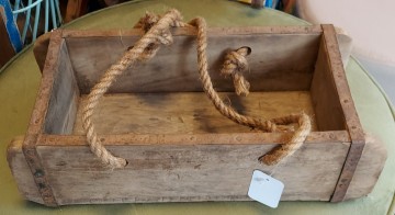 Houten bak hangend 1