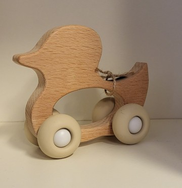 Houten eendje