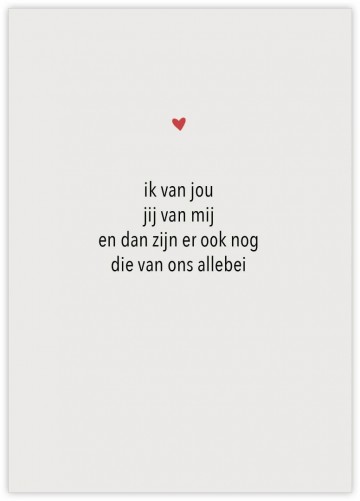 Ik van jou jij van mij