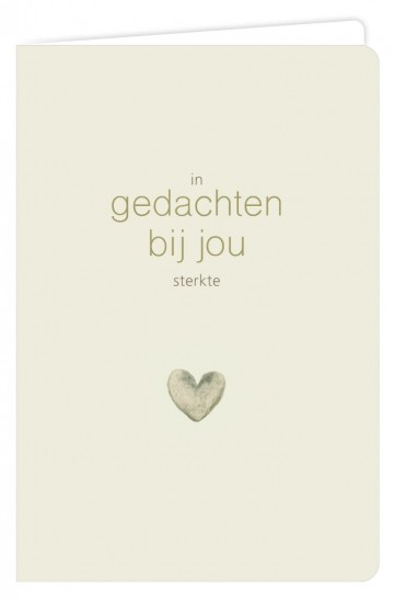 In gedachte bij jou sterkte