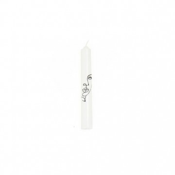 Kaars white face setof61jpg