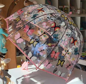 Kinderparaplu roze   vlinder1jpg