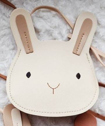 Kindertasje konijn creme