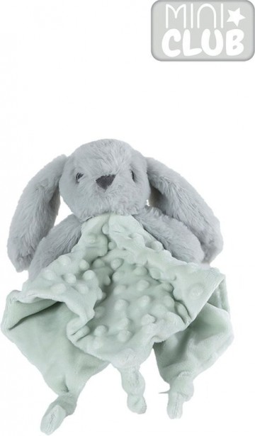 Knuffel mini club konijn grijsgroen