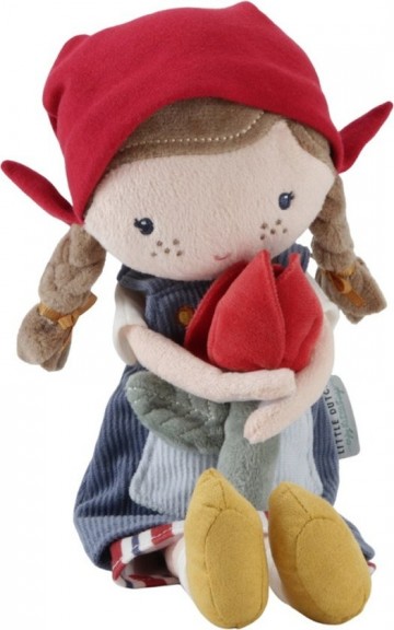 Knuffelpop hollandse rosa 35cm 1jpg