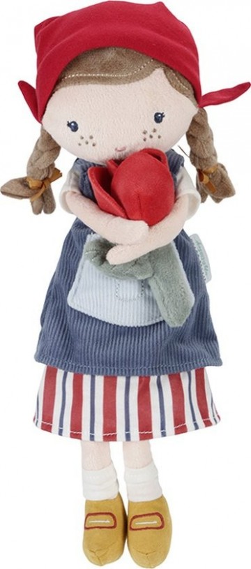 Knuffelpop hollandse rosa 35cm 2jpg