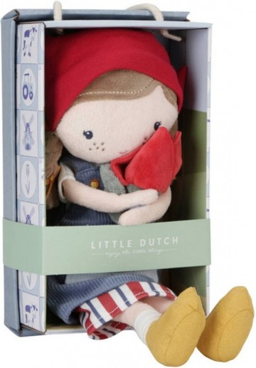 Knuffelpop hollandse rosa 35cm