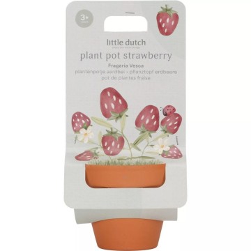 Little dutch plantenpotje aardbei
