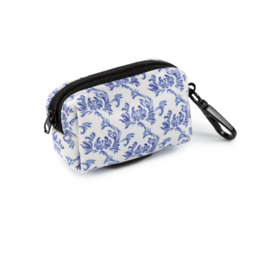 Moosleash poepzakjeshouder blue in bloom 1png