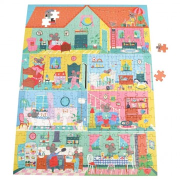 Mouse in the house puzzle 3002jpg