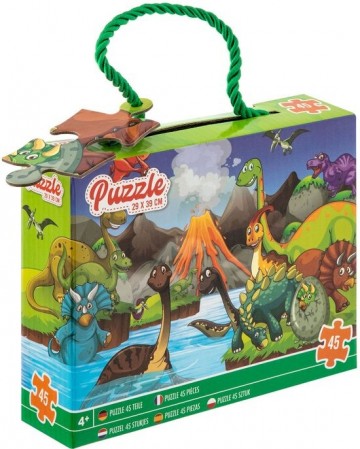 Moxy puzzel dino