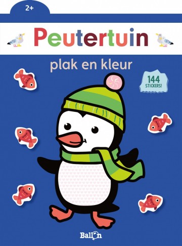 Peutertuin plak en kleur pinguin 2 ba18441 0