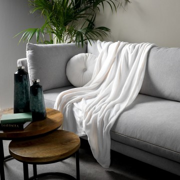 Plaid harvey snow white 150 x 200 cm2jpg