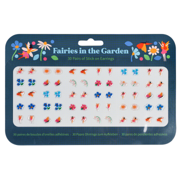 Plakoorbellen fairies in the garden