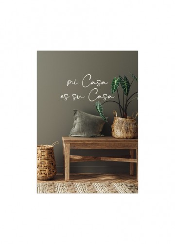 Poster mi casa