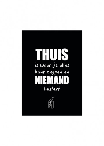 Poster thuis
