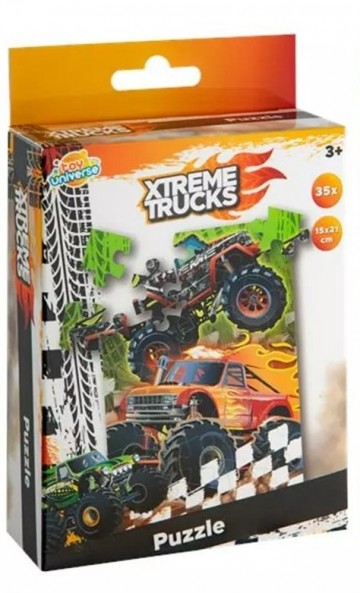 Puzzel mini extreme trucks