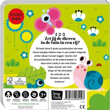 Puzzelboek in de tuin 1