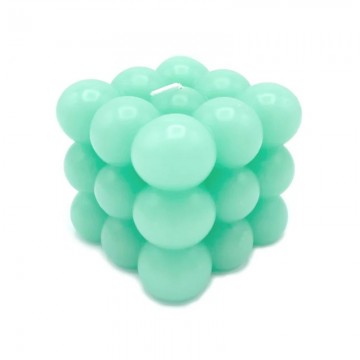 Ravie xl bubble kaars mintgroen