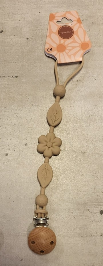 Siliconen speenkoord creme