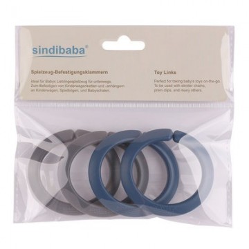 Sindibaba blauw grijs