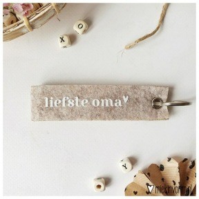 Sleutelhanger vilt oma