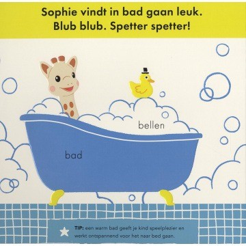 Sophie de giraf gaat slapen 3