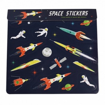 Space age stickers