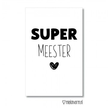 Super meester