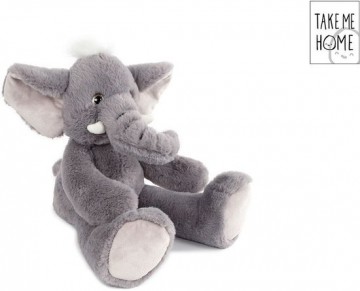 Take me home olifant pluche grijs